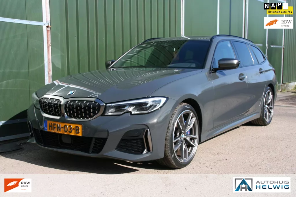BMW 3-serie Touring M340i xDrive High Executive FULL OPTION, LASER, ADAPTIVE, HEAD-UP,PANORAMA, LEER, 360 CAMERA HARMAN KARDON